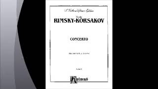 Nicolai RimskyKorsakov  Concerto for Trombone and Piano 1st Movement Play Along [upl. by Erehpotsirhc918]