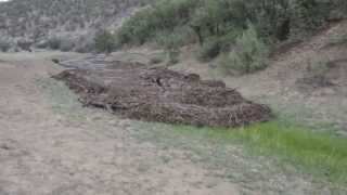 Flash Flood Fills 6 ft Culvert on Cerrososo Road 7813 [upl. by Eerual]