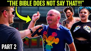 Street Preaching at WILD Gay Pride Festival  Ep 2 [upl. by Swartz]