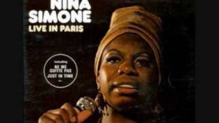 Nina Simone  Just in Time Live in Paris [upl. by Ottinger]