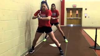 Wall Drill to emphasize back legkneehip drive [upl. by Eikin]