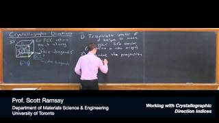 Working with Crystallographic Directions [upl. by Paviour]