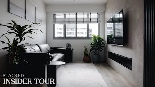 Inside A 80k Stylishly Renovated 4Room HDB  Hougang RiverCourt Tour [upl. by Ennailuj857]