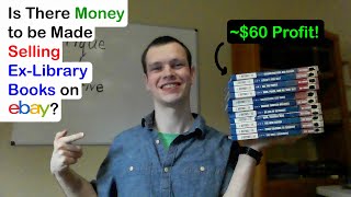 Can You Make Money Selling ExLibrary Books on eBay Yes [upl. by Longwood]