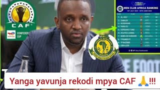 live REKODI MPYA YANGA KUWEKEWA SANAMU CAFSIMBA WAMEPORWA BILA KUJIJUA [upl. by Anayek]