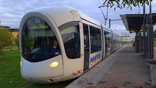 Tram T5 Lyon Eurexpo [upl. by Barbi389]