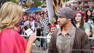 On the Red Carpet of Disneys Pirates of the Caribbean Premiere at Disneyland [upl. by Ylerebmik]