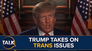 Trumps Plan To End quotEmotional Mutilation Of Youthquot Over Trans Issues [upl. by Bibi]