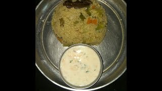 Korrala pulaofoxtail millet pulao recipe in telugu [upl. by Enelcaj]