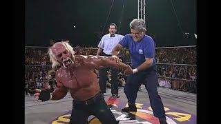 Jay Leno amp Diamond Dallas Page vs Hulk Hogan amp Eric Bischoff Road Wild 1998 [upl. by Eppesuig]