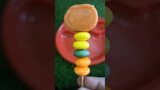 Bubblegum and mentos candy lollipop popsicle viral trending shorts youtubeshorts ytshortscandy [upl. by Eugenle]