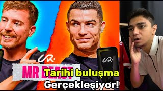 TARİHİ BULUŞMA RONALDO VE MRBEAST [upl. by Latsryk]