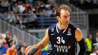 Play of the night Zoran Planinic Anadolu Efes Istanbul [upl. by Hepza]