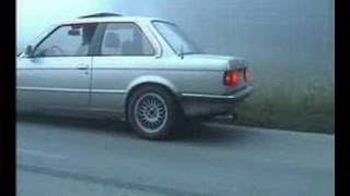 BMW e30 325i 3rd gear burnout [upl. by Ramburt]