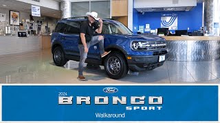 2024 Ford Bronco Sport Big Bend wBlack Diamond Package Walk Around [upl. by Munson576]