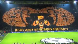 Increíble salida de los los hinchas del Borussia Dortmund [upl. by Grishilde728]