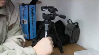 Velbon CX mini Video Stativ Tripod [upl. by Ahsinan538]