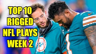 Top 10 Most Rigged NFL Plays Week 2 [upl. by Felton13]