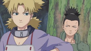 TEMARI SAVES SHIKAMARU amp BATTLES WITH TAYUYA [upl. by Ayanet]