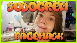 How To Put On A Sudocrem Facemask  For Acne Before and After  ★ Hannah Phillips Real ★ [upl. by Dail209]