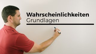 Wahrscheinlichkeiten Grundlagen  Mathe by Daniel Jung [upl. by Rotceh]