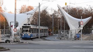 Schwabinger Tor  Münchens neueste TramHaltestelle [upl. by Lehmann416]