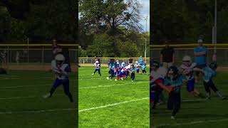 Panthers  chargers leg tackle football [upl. by Zsa Zsa]