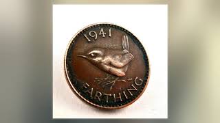 Farthing English Coin [upl. by Laehcimaj]