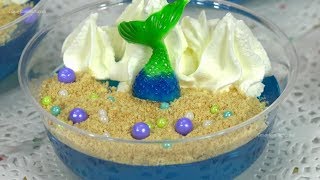 Gelatinas de Sirenas para Mesa de Postres  Recetas en Casayfamiliatv [upl. by Mortie792]