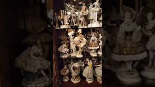 Porcelain collection of figurines Volkstedt Rosenthal Meissen Fraureuth [upl. by Nyllek]