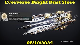 Microcosm Ornament Destiny 2 Episode Revenant  Eververse Bright Dust Store 08 October 2024 [upl. by Atiuqrahs]