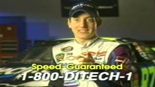 Retro Ditech Mortgage Company Commercial 2003 Kyle Busch NASCAR Driver [upl. by Odnumyer]