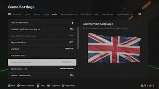 How to Change Commentary Language in EA Sports FC 25 [upl. by Etteloiv]