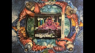 Box Opening Foundations Collector Display  Magic the Gathering [upl. by Spear738]