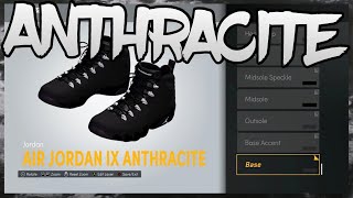 HOW TO MAKE Air Jordan 9 quotAnthracitequot IN NBA 2K22 NBA 2K22 Shoe Creator [upl. by Hillman577]