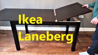 Ikea Laneberg extendable table [upl. by Evvie]