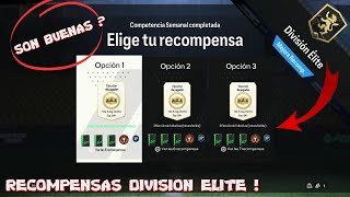 ASI SON LAS RECOMPENSAS ELITE DE DIVISION RIVALS EN EA SPORTS FC 24 [upl. by Creight43]