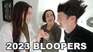 The Funniest BLOOPERS of 2023  Merrell Twins [upl. by Raynata802]