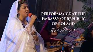 Meher Angez Hunzai at the Embassy of Republic of Poland  Live Performance Polish Independence Day [upl. by Indnahc656]