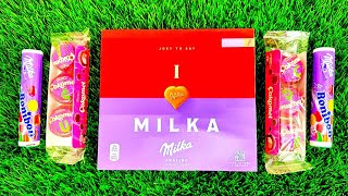 Milka Chocolates  Unboxing  Satisfying Chocolates  ASMR [upl. by Brad]