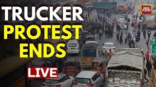 Truck Driver News Today LIVE  Truckers Call Off Strike After Meeting On Hit amp Run Law  India Today [upl. by Susej]