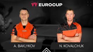 1250 Andrii Baklykov  Nazarii Kovalchuk 15102024 TT EuroCup Ukraine Star TABLE 4 [upl. by Antebi]