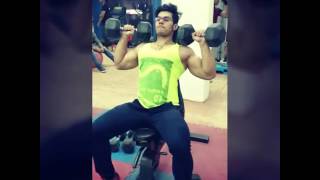 BOULDER SHOULDER WORKOUT WITH Pranav Raj [upl. by Airdnazxela]