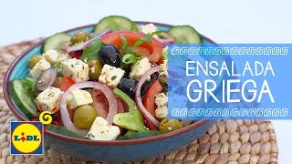 Ensalada Griega  Recetas Griegas [upl. by Aeresed]