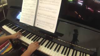 Gavotte in D Major by Hook Adult Piano Adventures allinone lesson book 2 [upl. by Silloh]