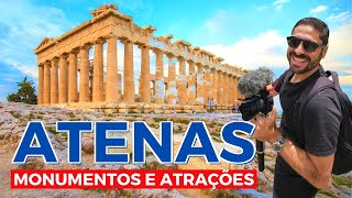 ATENAS UMA VIAGEM À GRÉCIA ANTIGA Como Subir na Acrópolis e Visitar o Partenon por dentro [upl. by Moyers]