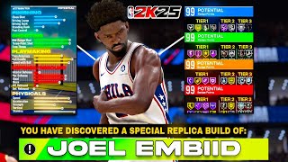 This JOEL EMBIID Build is the MOST SKILLED CENTER in NBA 2K25 [upl. by Karilynn]