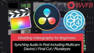 Synching Audio In Post Including Multicam In Davinci Resolve Final Cut and Pluraleyes [upl. by Etteloiv11]