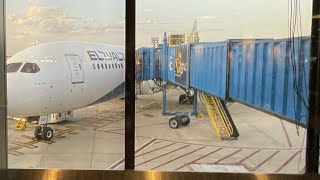 El Al flight to and from TLV on a 7879 [upl. by Sherborn]