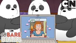 Online Dating Drama  We Bare Bears Mega Compilation  Cartoon Network  Cartoons for Kids [upl. by Poppy]